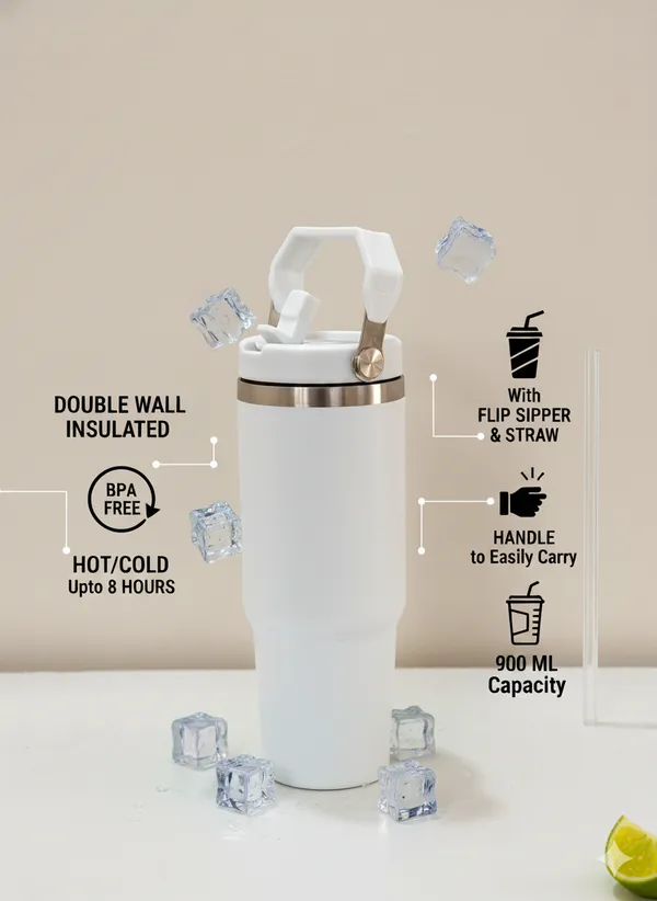 White_Stainless_Steel_Trending_Tumbler_With_Handle_For_Unisex