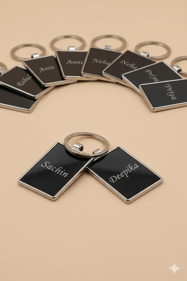 Black_Metal_Keychain_Pack_Of_2_For_Unisex