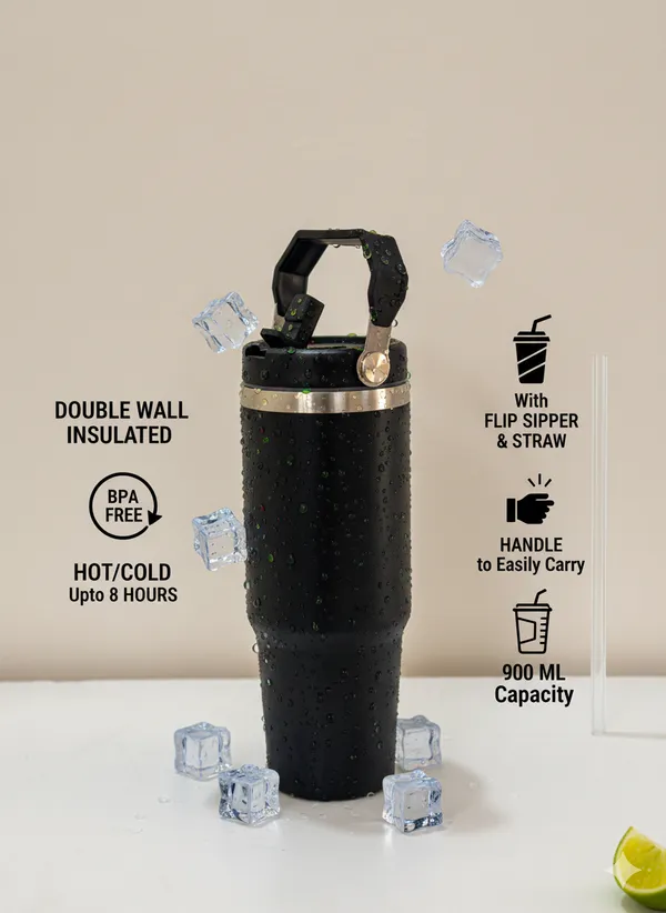 Black_Stainless_Steel_Trending_Tumbler_With_Handle_For_Unisex