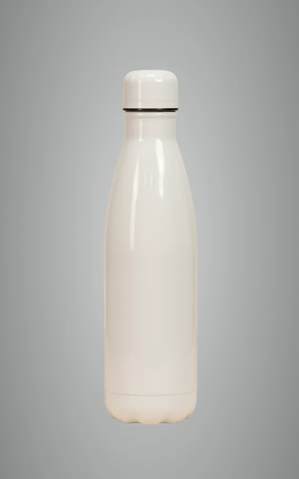 White_Stainless_Steel_Sports_Bottle-Ultra_For_Unisex
