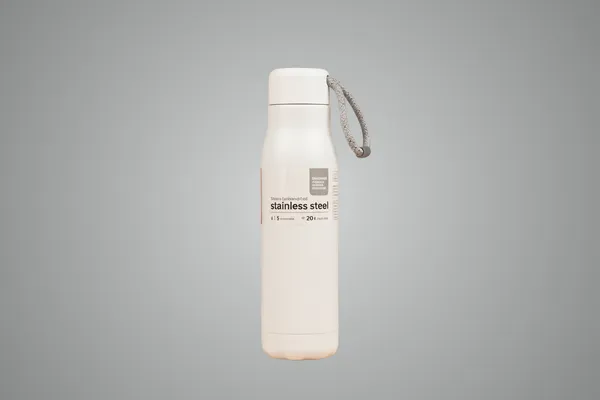 White_Stainless_Steel_Flask_Sports_Bottle_With_Rope_For_Unisex