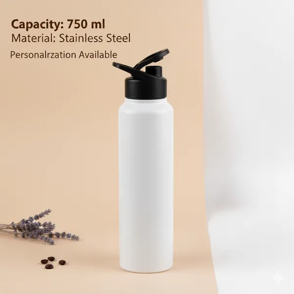 White_Stainless_Steel_Flip_Open_Sipper_For_Unisex