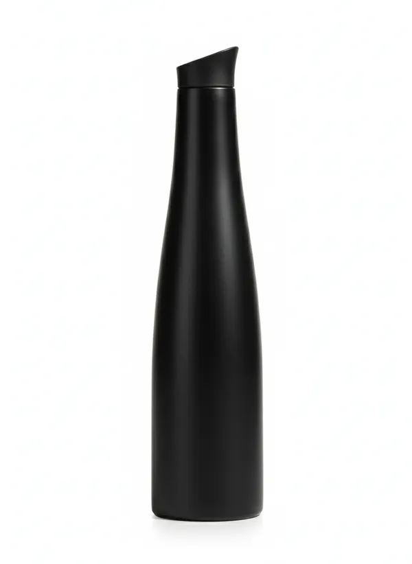 Black_Stainless_Steel_Wine_Shaped_Flask_Bottle_For_Unisex