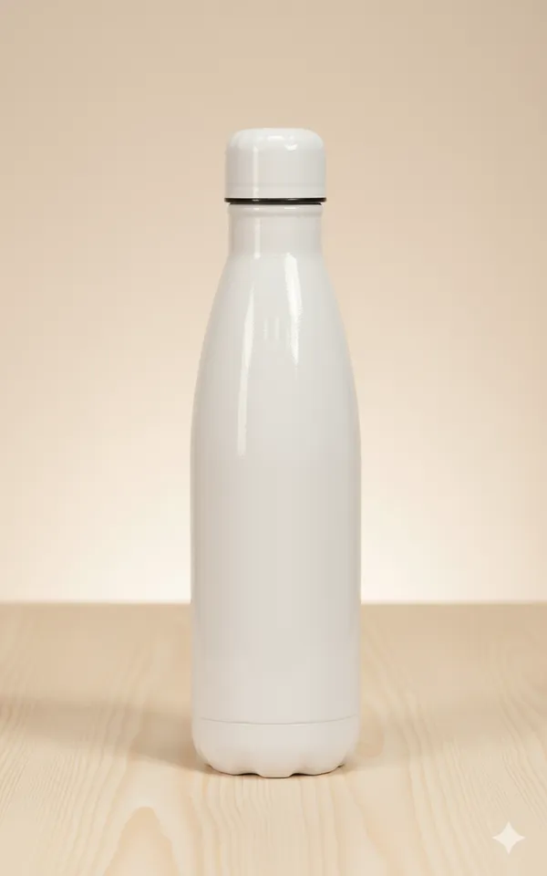 White_Stainless_Steel_Sports_Bottle-Ultra_For_Unisex