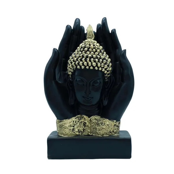 Gold_Buddha_Statue_for_Home_Decor,_10_Resin_Enlightenment_Sculpture,_Yoga_Zen_Accent_&_Spiritual_Gift