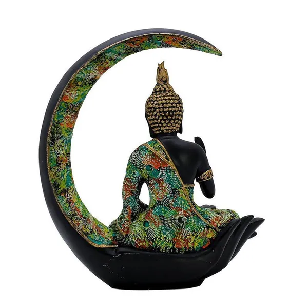 Resin_Buddha_Hand_Statue_Black_&_Gold_Abhaya_Mudra_Sculpture_with_Seated_Buddha,_Zen_Home_decor,_Meditation_Accent_&_Spiritual_Gift