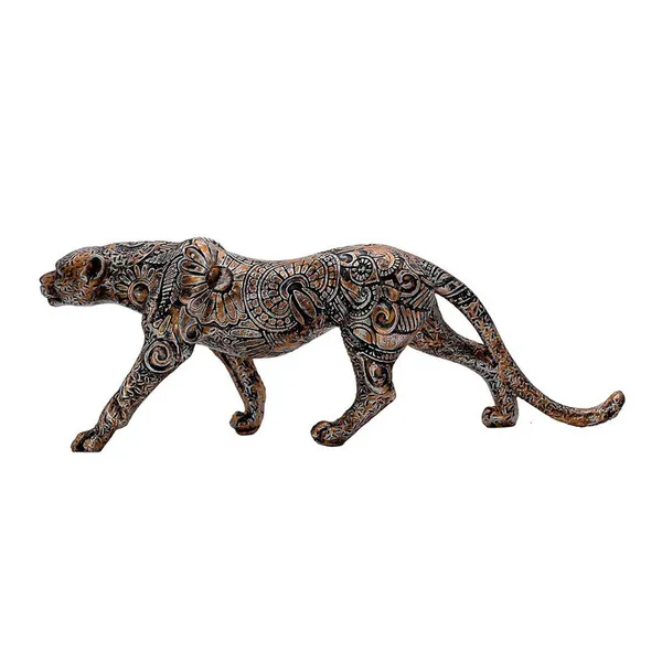 Intricately_Carved_Metal_Leopard_Sculpture_-_Elegant_Jungle_Cat_Figurine_for_Home_&_Office_Decor