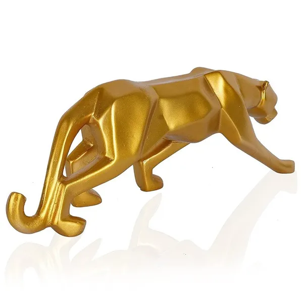 Modern_Gold_Panther_Sculpture_-_Sleek_Resin_Animal_Figurine_for_Home_&_Office_Decor