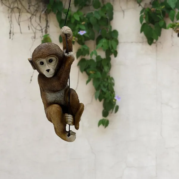 Whimsical_Hanging_Monkey_Garden_Sculpture_-_Resin_Chimp_Ornament_for_Indoor_&_Outdoor_Decor