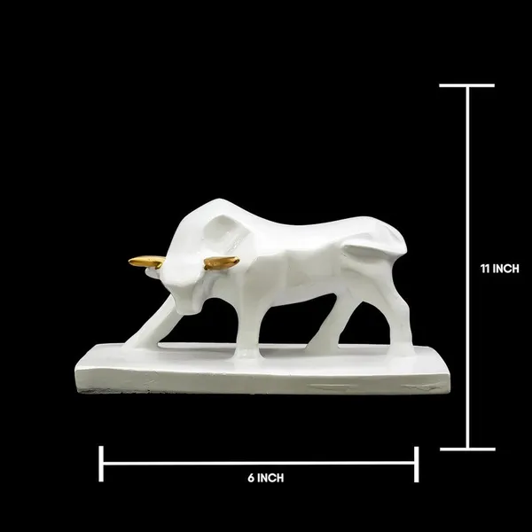 White_Bull_Statue_with_Golden_Accents_-_Decorative_Figurine_for_Home_and_Office