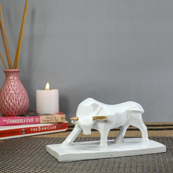 White_Bull_Statue_with_Golden_Accents_-_Decorative_Figurine_for_Home_and_Office