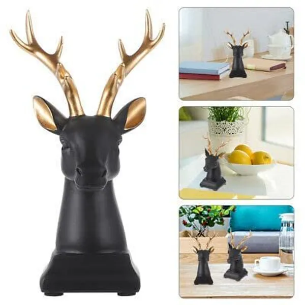 Elegant_Black_Deer_Head_with_Gold_Antlers_-_Contemporary_Wall_Hanging_Sculpture
