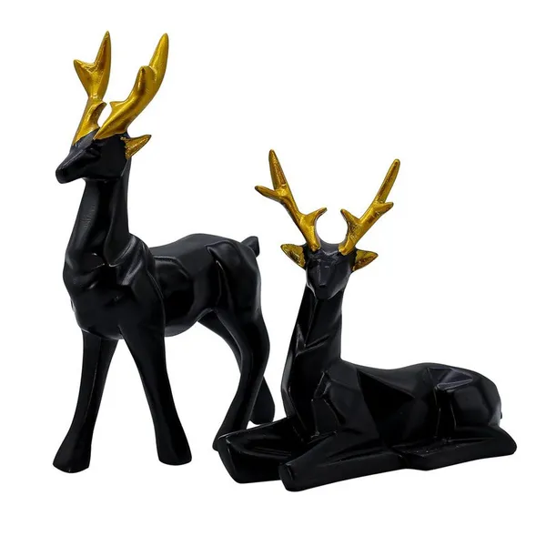 Elegant_Black_Deer_Statues_with_Golden_Antlers_-_Perfect_Home_Decor_for_Modern_Living_Spaces