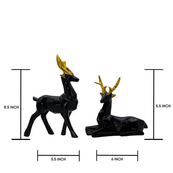 Elegant_Black_Deer_Statues_with_Golden_Antlers_-_Perfect_Home_Decor_for_Modern_Living_Spaces