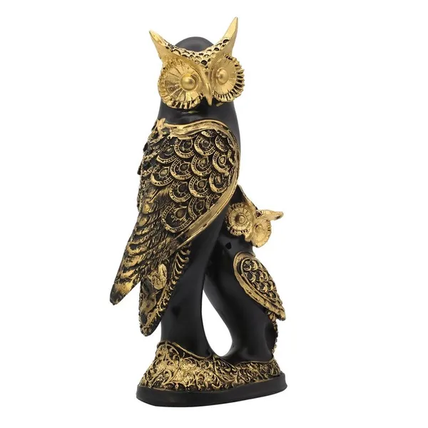 Black_&_Gold_Owl_Sculpture_-_Elegant_Home_&_Office_Decor