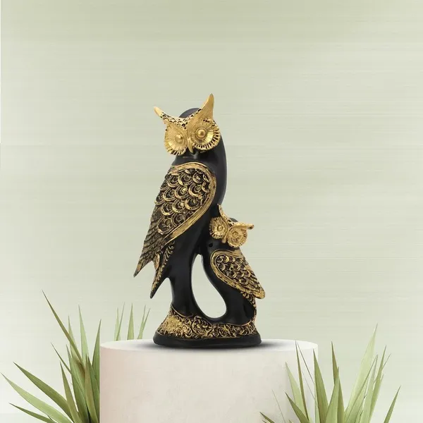 Black_&_Gold_Owl_Sculpture_-_Elegant_Home_&_Office_Decor