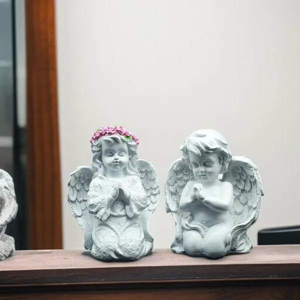 Decorative_Angel_Figurines_Set_of_2,_White_Praying_Angels_with_Wings,_6_Inch_Height,_Garden_Home_Decor