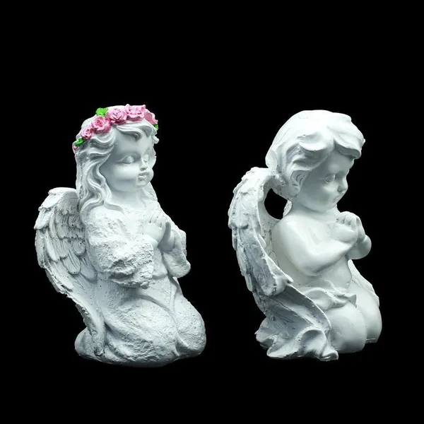 Decorative_Angel_Figurines_Set_of_2,_White_Praying_Angels_with_Wings,_6_Inch_Height,_Garden_Home_Decor