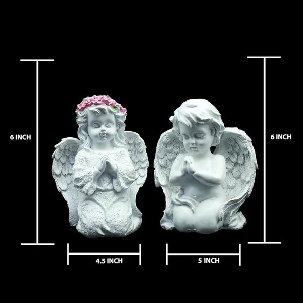 Decorative_Angel_Figurines_Set_of_2,_White_Praying_Angels_with_Wings,_6_Inch_Height,_Garden_Home_Decor