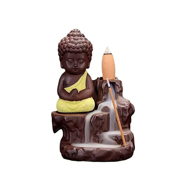Figurine_Little_Meditating_Buddha_Backflow_Smoke_(Free_10_Cones),_Fountain_Incense_Burner_Holder,_Idol_(7_x_7_x_12_cm)(Style-56)