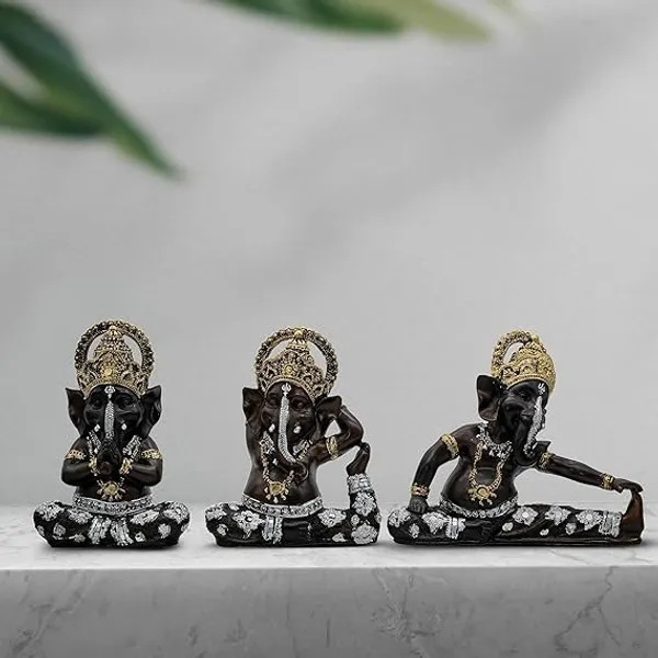 Set_of_3_Ganesha_Idols_for_Home_Decor_|_Black_Polyresin_Ganpati_Statue_with_Gold_&_Silver_Detailing_|_Decorative_Murti_for_Pooja_Room,_Office,_Gift_&_Festive_Decor