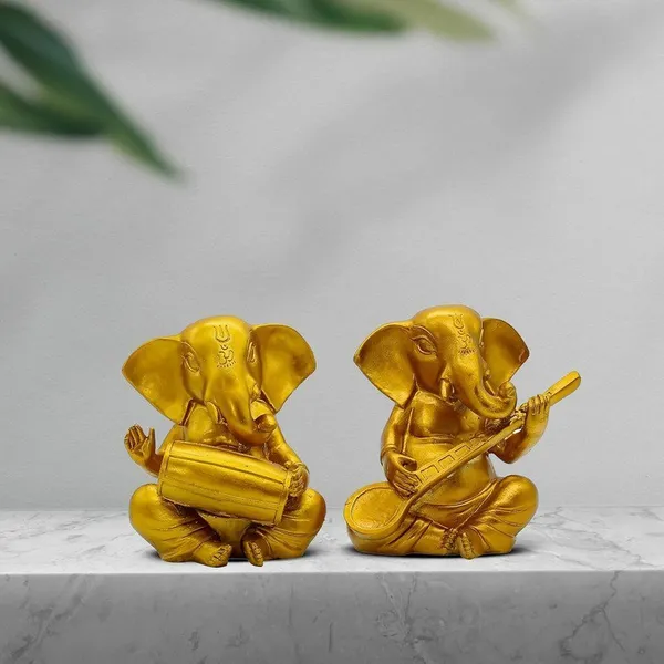 Set_of_2_Musical_Ganesha_Idols_|_Golden_Ganpati_Playing_Tabla_&_Sitar_|_Polyresin_Ganesh_Statue_for_Home_Decor,_Pooja_Room,_Office_&_Festive_Gift