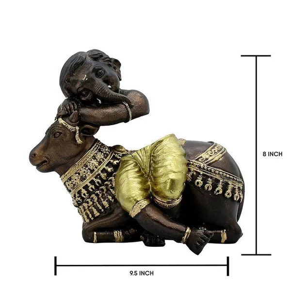 Baby_Ganesha_Idol_Resting_on_Cow_Antique_Finish_Polyresin_Ganpati_Murti_with_Golden_Dhoti_for_Home_Decor,_Pooja_Room_&_Gift,_6_Inch