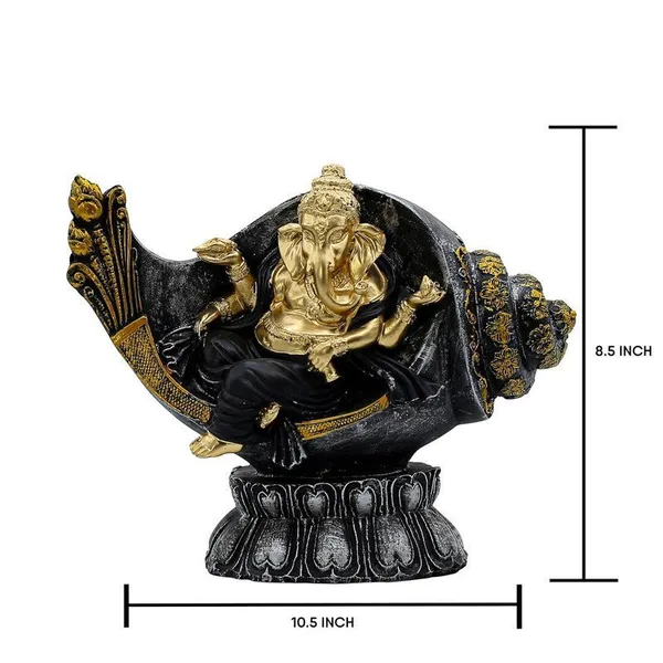 Golden_Ganesha_Statue_Sitting_on_Diwali_Lamp_-_Black_and_Gold_-_Decorative_Figurine_for_Home_Office_Table_-_7_Inches