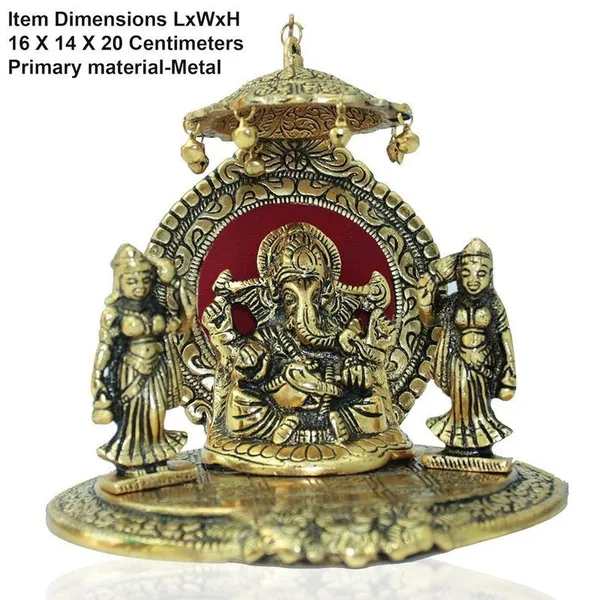 Golden_Ganesha_Statue_with_Riddhi_Siddhi_-_Brass_-_Showpiece_for_Home_Decor_&_Gifting