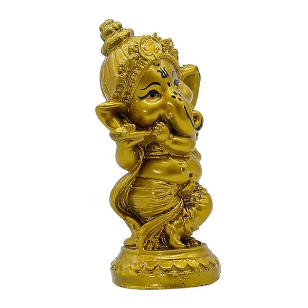 Handcrafted_Resin_Ganesha_Flute_Playing_Statue_Gold_Baby_Ganesh_Idol_for_Home_Decor