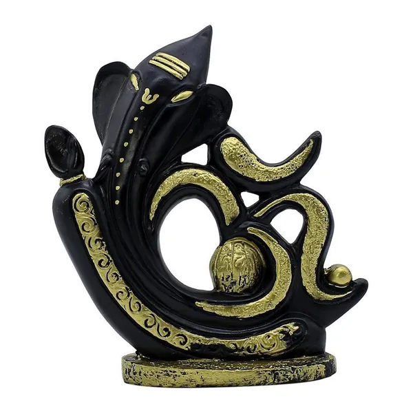 Black_&_Gold_Resin_Ganesha_Statue_with_OM_Script_Decorative_Puja_Room_&_Home_Idol