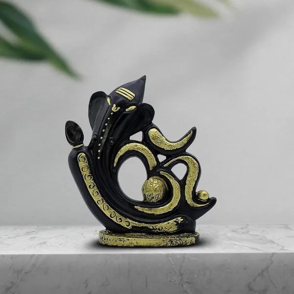 Black_&_Gold_Resin_Ganesha_Statue_with_OM_Script_Decorative_Puja_Room_&_Home_Idol