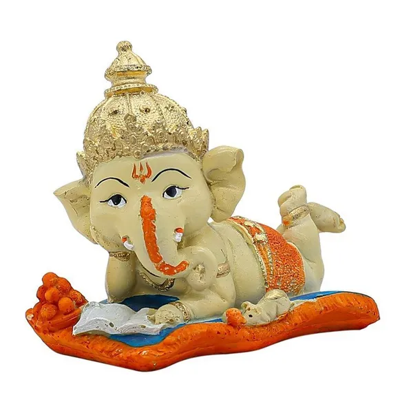 Baby_Ganesha_Reading_Book_Resin_Statue_Multicolor_Lord_Ganpati_Idol_for_Puja_Room,_Home_&_Office_Decor