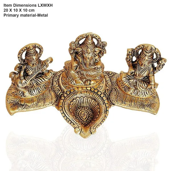 Brass_Lakshmi-Ganesha-Saraswati_Diya_Holder_on_Leaf_Plate_Gold-Tone_Hindu_Trio_Statues_with_Oil_Lamp_for_Gifting