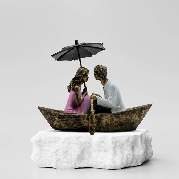 Romantic_Couple_in_Boat_Resin_Sculpture_HandPainted_Umbrella_Love_Statue_for_Home_Decor,_Anniversary,_Gifting