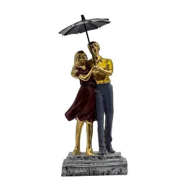 Romantic_Couple_Under_Umbrella_Resin_Sculpture_HandPainted_Love_Statue,_Anniversary_&_Gifting_for_Home_Decor