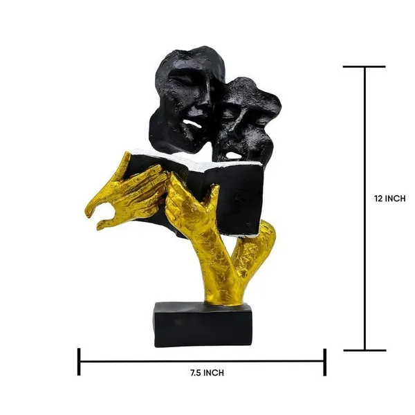 Romantic_Abstract_Couple_Reading_Book_Statue_Black_&_Gold_Resin_Figurine_for_Home_decor,_Modern_Love_Sculpture_for_Living_Room,_Bedroom,_Study_Table,_Gift_for_Couples_&_Book_Lovers