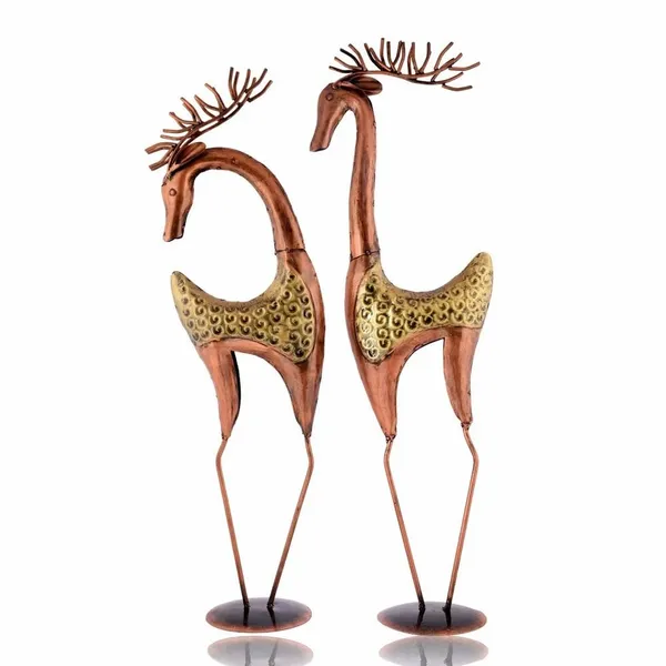 Metal_2_Deer_Set_|_Handmade_Decorative_Deer_Sculptures_for_Living_Room,_Table_&_Shelf_decor_|_Premium_Artistic_Metal_Craft_Gift_Item