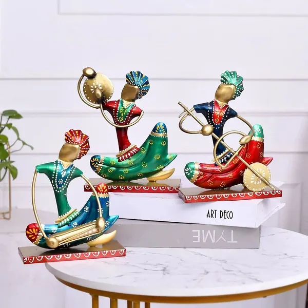 Handmade_Metal_Nagpur_Lite_Musician_Set_|_Artistic_Decorative_Showpieces_for_Table_&_Living_Room_decor_|_Rajasthani_Folk_Musician_Sculpture_Set