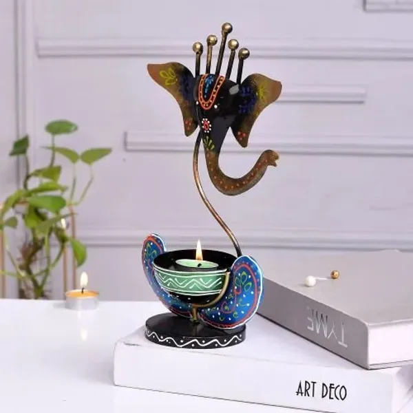 Decorative_Metal_Black_Ganesh_T_Lite_Holder_|_Elegant_Handcrafted_Tea_Light_Candle_Stand_for_Home_&_Office_Decor