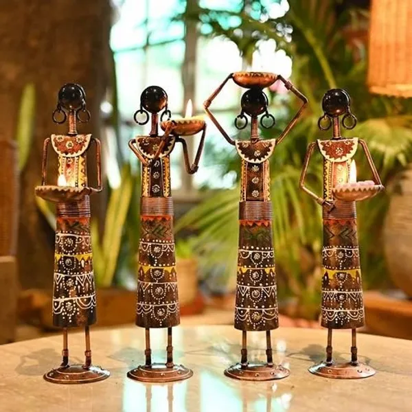 Metal_Labour_Lady_Set_in_Black_Color_|_Handcrafted_Decorative_Figurines_|_Artistic_Home_&_Office_Table_Decor_Showpiece
