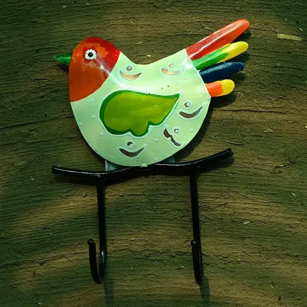 Beautiful_Metal_Single_Bird_Key_Holder_for_Wall_Decor_|_Handcrafted_Decorative_Key_Hanger_|_Stylish_Home_Entryway_Organizer