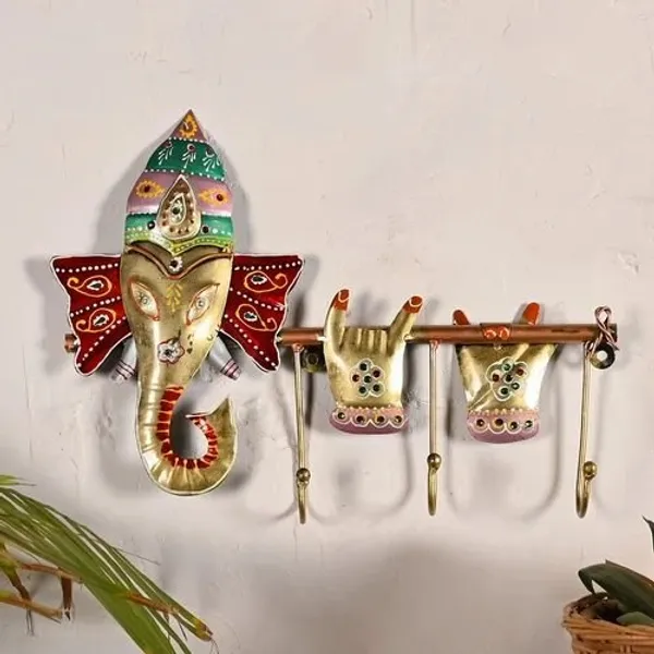 Metal_Ganesh_Wall_Hanging_with_Key_Holder_|_Decorative_Lord_Ganesha_Wall_Art_for_Home_&_Office_Decor