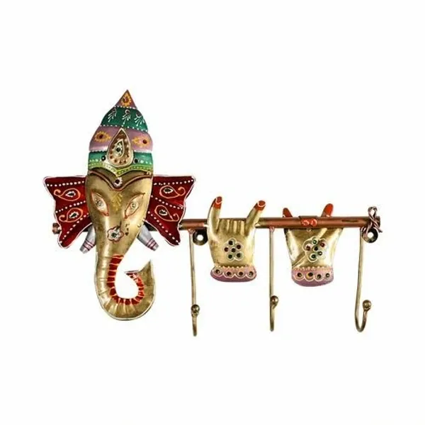 Metal_Ganesh_Wall_Hanging_with_Key_Holder_|_Decorative_Lord_Ganesha_Wall_Art_for_Home_&_Office_Decor