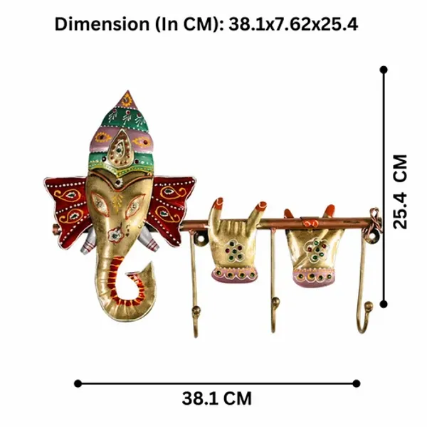 Metal_Ganesh_Wall_Hanging_with_Key_Holder_|_Decorative_Lord_Ganesha_Wall_Art_for_Home_&_Office_Decor