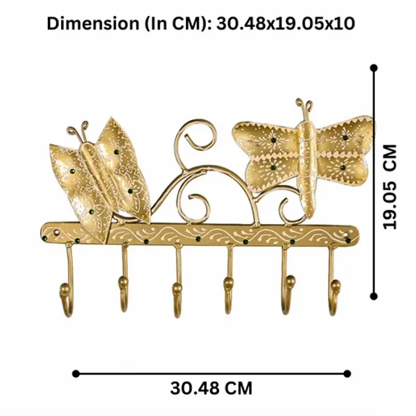 Metal_Butterfly_Key_Holder_Wall_Hanging_|_Handcrafted_Decorative_Key_Hanger_|_Artistic_Metal_Wall_decor_for_Home_&_Entryway