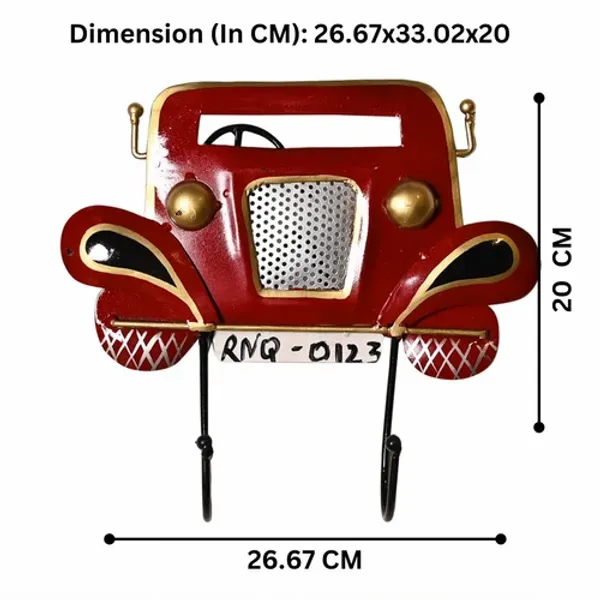 Metal_Finish_Car_Key_Holder_for_Interior_|_Stylish_Wall_Mounted_Key_Organizer_|_Elegant_Metal_Key_Hanger_for_Home_&_Office