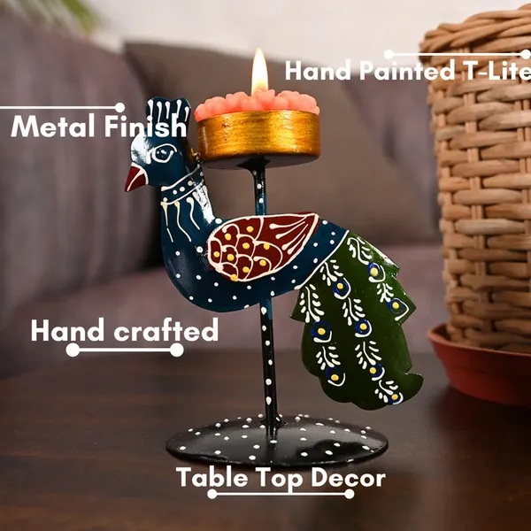Metal_Peacock_T_Lite_Holder_for_Decoration_|_Elegant_Tealight_Candle_Stand_for_Living_Room_&_Gifting