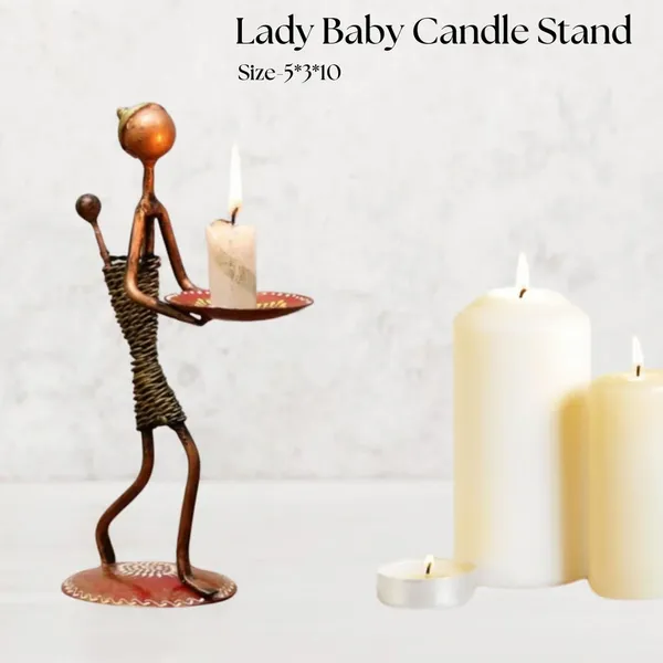 Decorative_Metal_Lady_Baby_Candle_Holder_|_Artistic_Tealight_Holder_for_Table_&_Living_Room_Decor