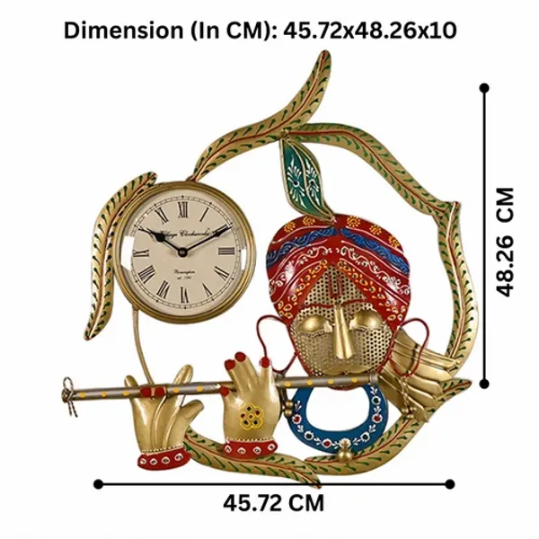 Decorative_Metal_Krishna_Wall_Clock_for_Interior_decor_|_Elegant_Handcrafted_Timepiece_for_Home_&_Office_Walls